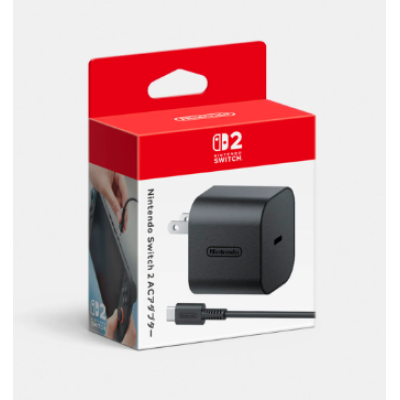 預定 Nintendo Switch 2 AC變壓器 【香港行貨】